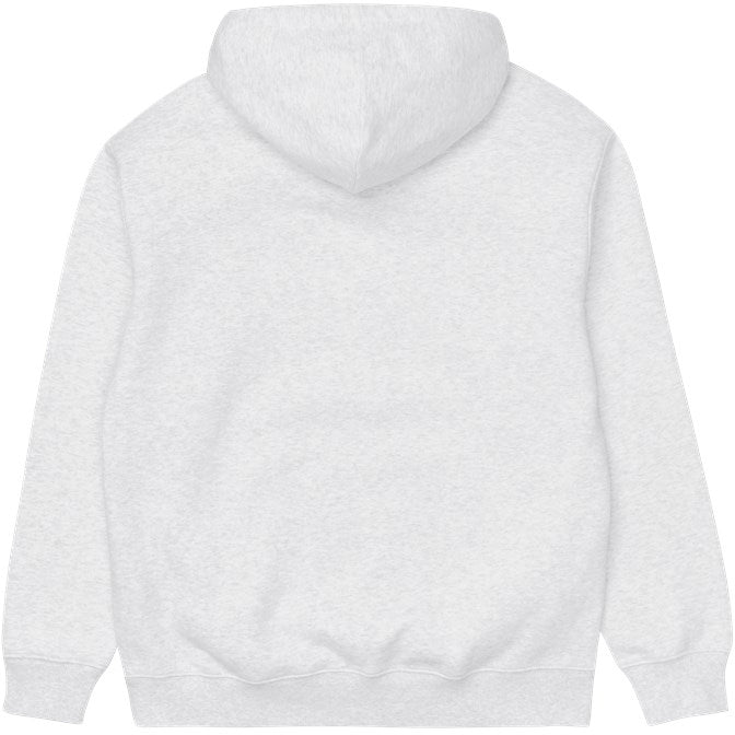 Carhartt Wip Felpa W' Hooded Sweatshirt Ash Heather White Grey Heather Donna - 2