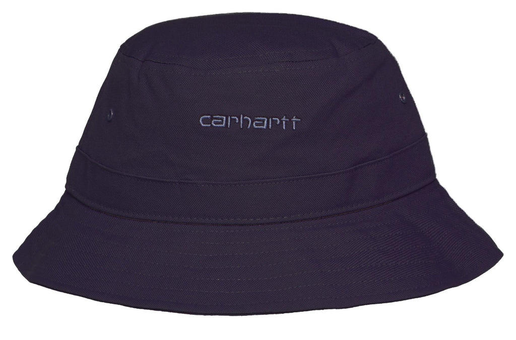 Carhartt Wip Cappello Script Bucket Hat Dark Iris Cold Viola Uomo - 1
