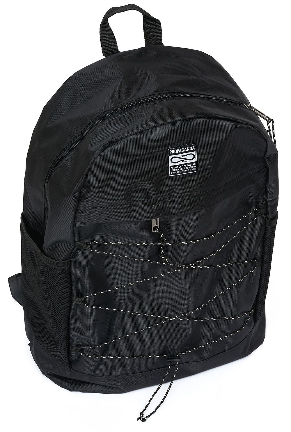 Propaganda Zaino Label Backpack Black Unisex - 1