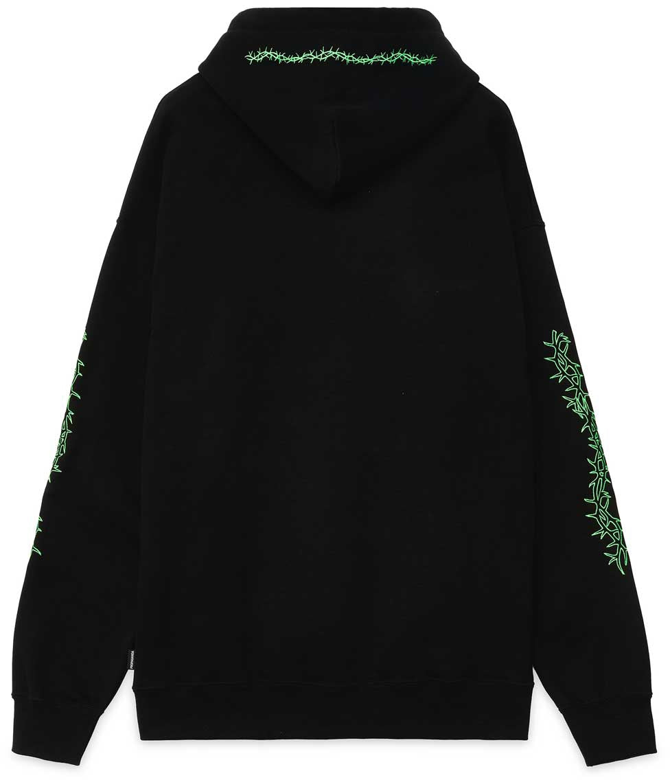 Propaganda Felpa Xv Carees Hoodie Black Uomo - 2
