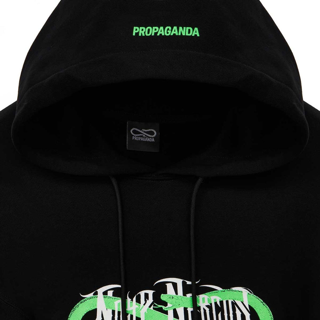 Propaganda Felpe Xv Noyz Hoodie Black Uomo - 4