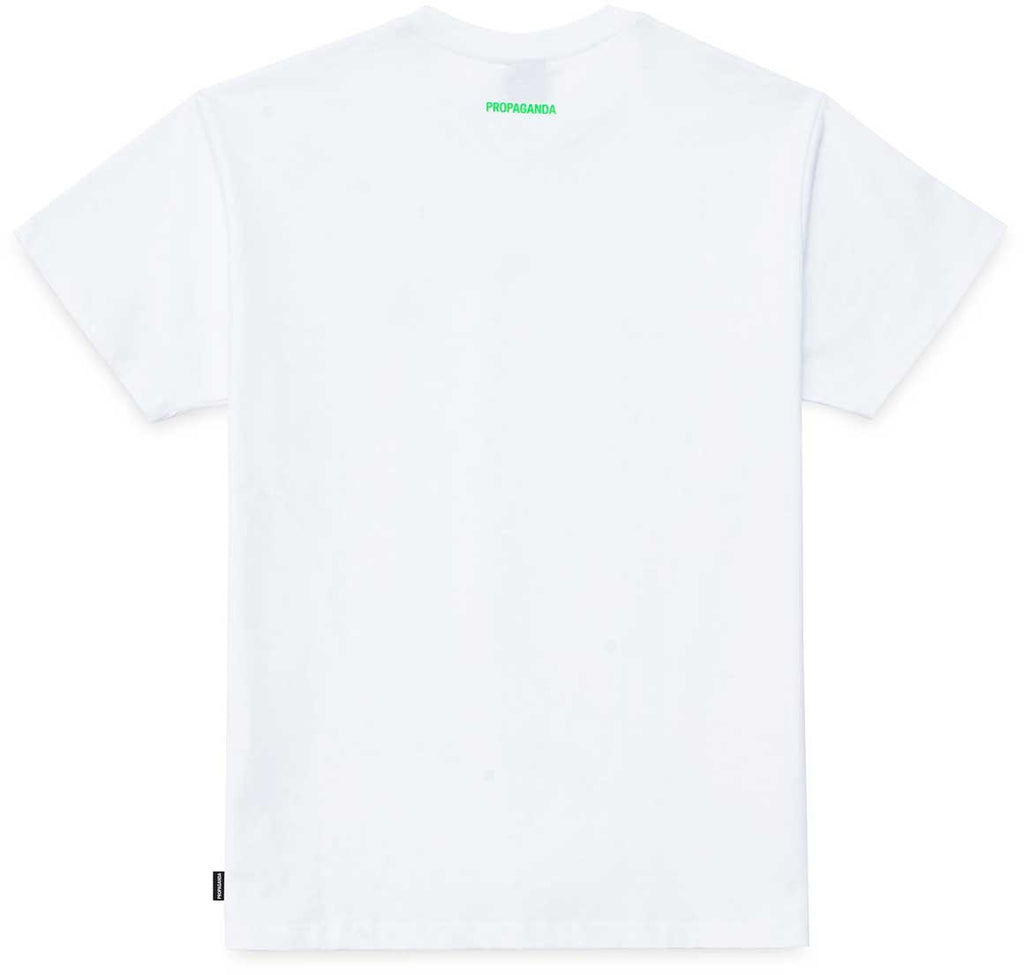 Propaganda T-shirt Xv Noyz Tee White Uomo - 2