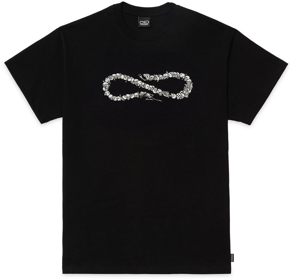 Propaganda T-shirt Xv Bones Tee Black Uomo - 2