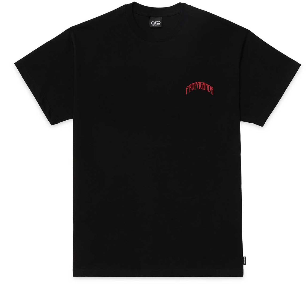 Propaganda T-shirt Wolf Tee Black Uomo - 2