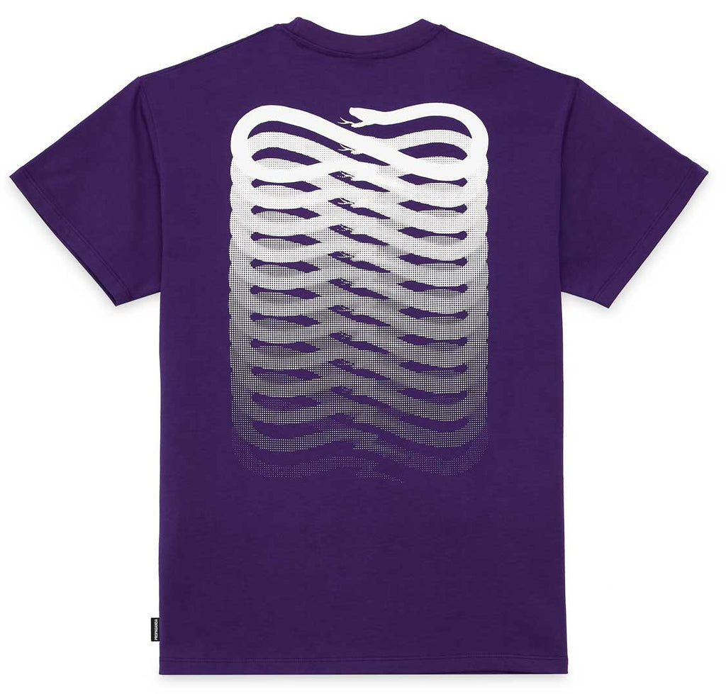 Propaganda T-shirt Ribs Tee Purple Uomo - 1