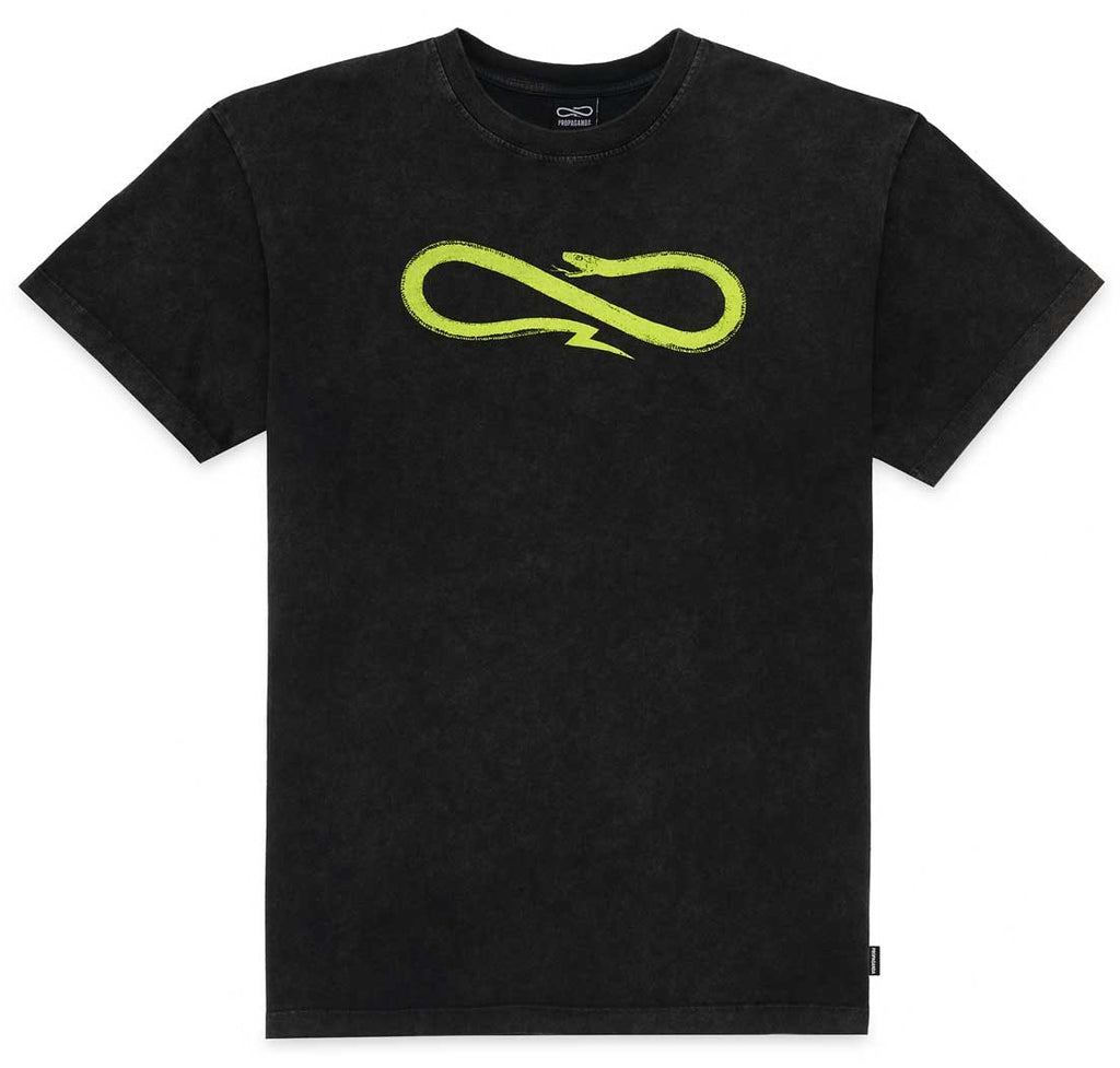 Propaganda T-shirt Logo Tee Stone Washed Uomo - 1