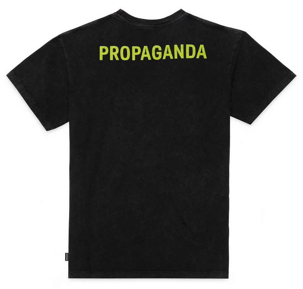 Propaganda T-shirt Logo Tee Stone Washed Uomo - 2
