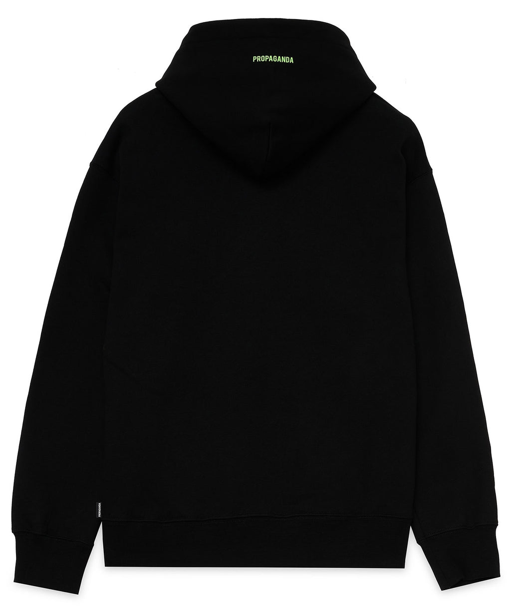 Propaganda Felpa Letal Hoodie Black Uomo - 2