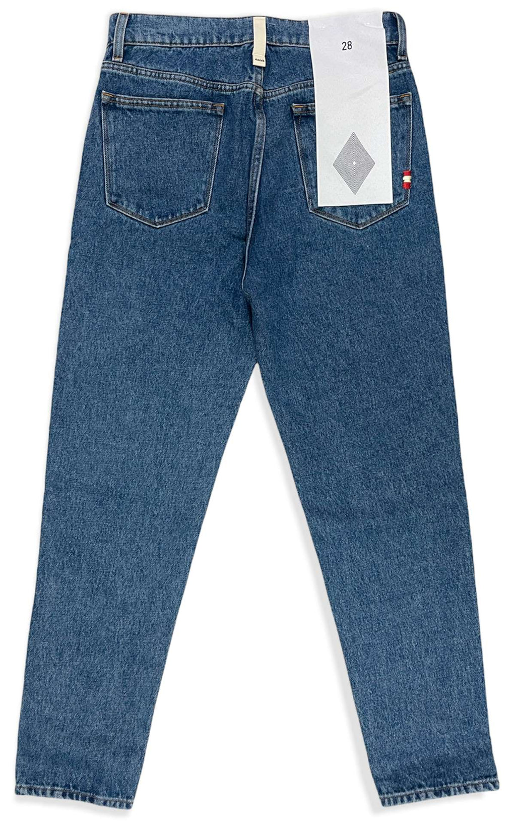 Amish Pantaloni Jeans Jeremiah Denim Stone Washed Blu Uomo - 2