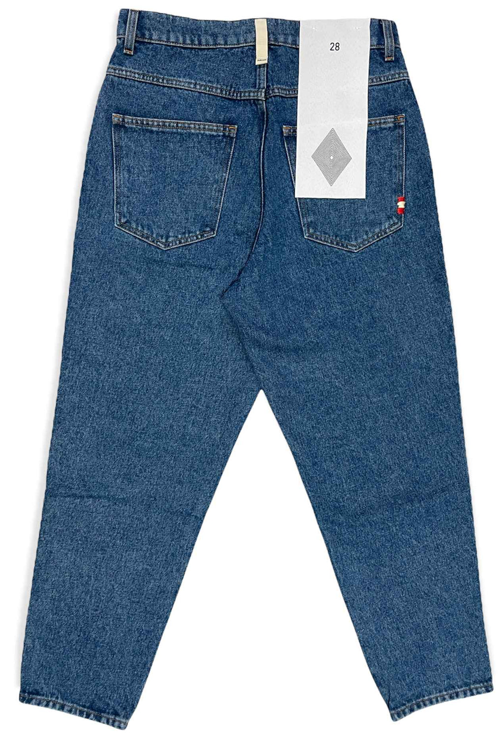 Amish Pantaloni Jeans Bernie Denim Stone Wash Blu Uomo - 2