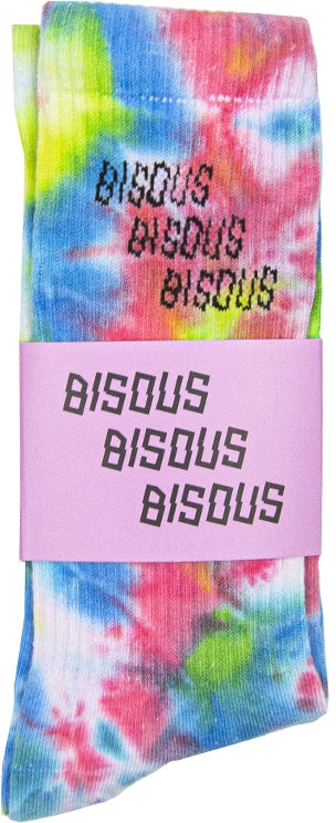 Bisous calze Socks X3 tie dye