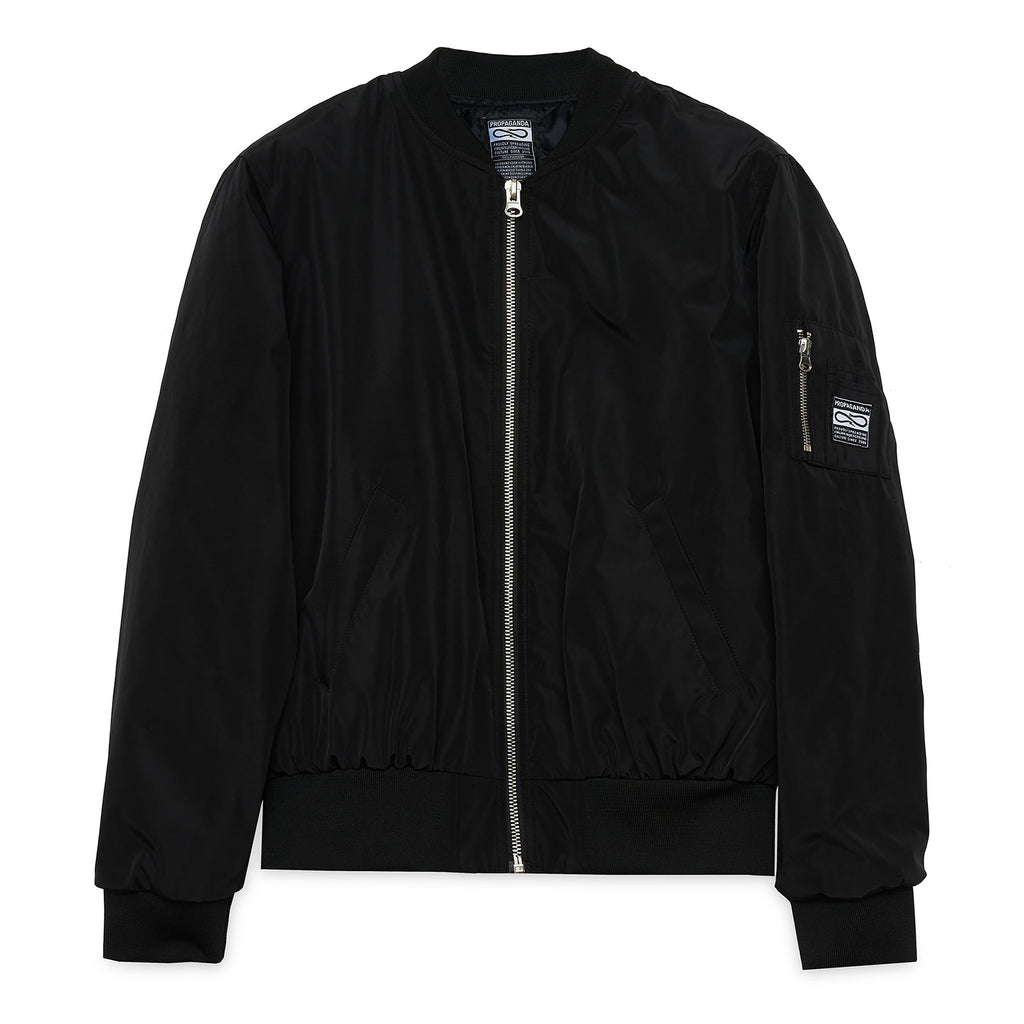 Propaganda Giacca Reflective Bomber Black Uomo - 1