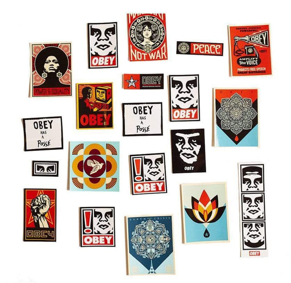 Obey sticker pack 5 assorted