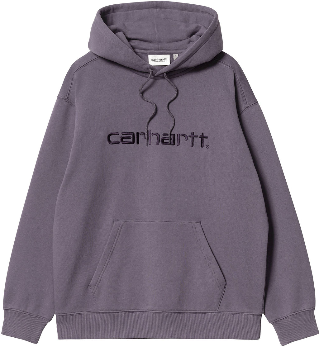 Carhartt Wip Felpa W' Hooded Sweatshirt Provence Dark Iris Donna - 1