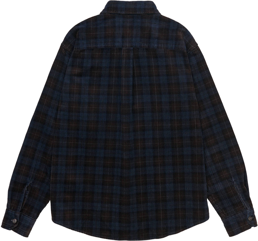 Carhartt Wip Camicia L/s Flint Shirt Breck Check Print Tobacco Uomo - 2
