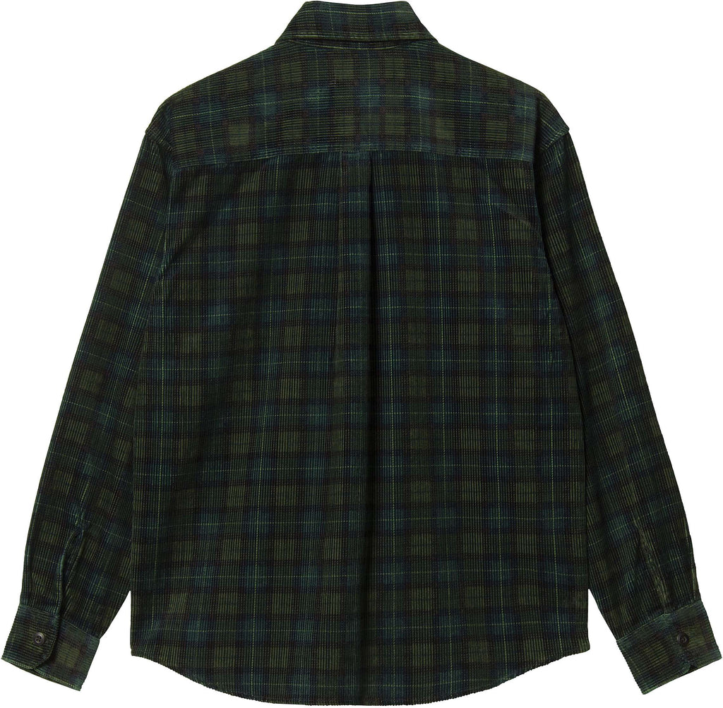 Carhartt Wip Camicia L/s Flint Shirt Breck Check Print Grove Uomo - 2