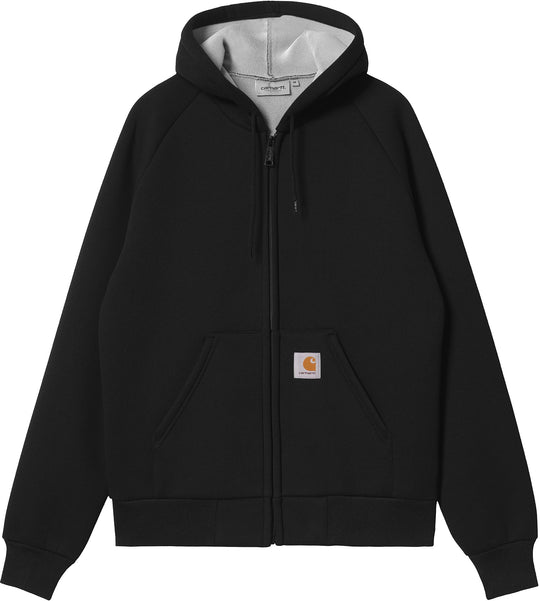 Carhartt Wip Giacca Car-lux Hooded Jacket Black Uomo Nero