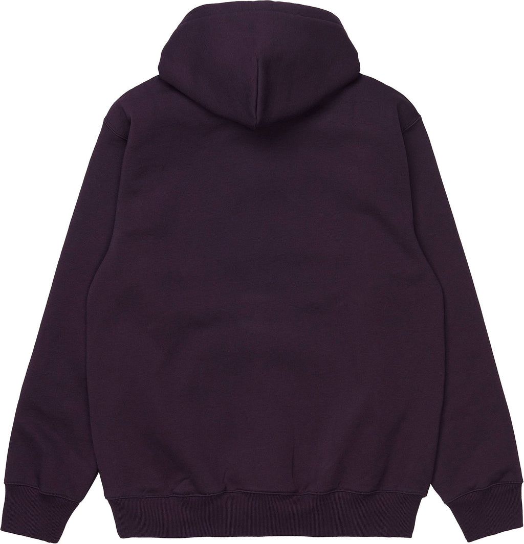 Carhartt Wip Felpa Hooded Sweat Dark Iris Cold Viola Uomo - 2