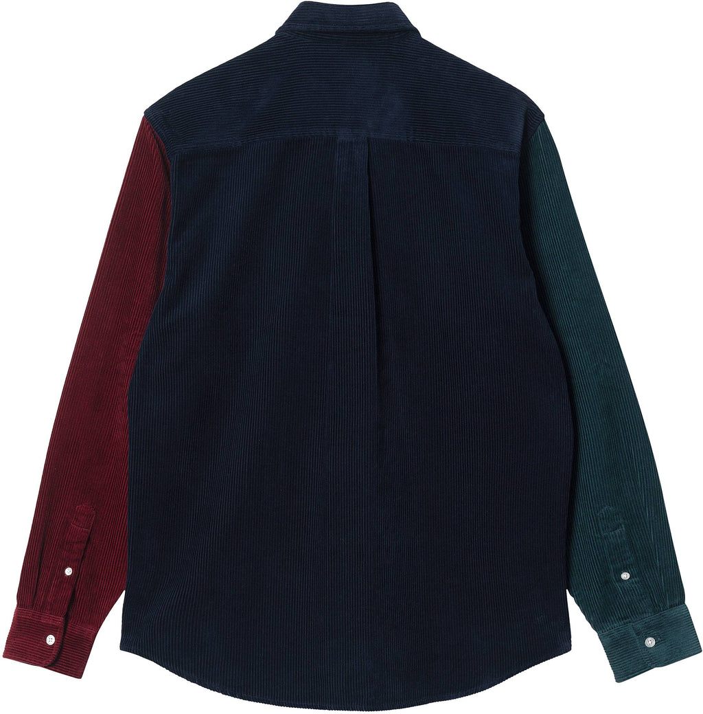 Carhartt Wip Camicia L/s Triple Madison Cord Shirt Astro Frasier Jam Uomo - 2