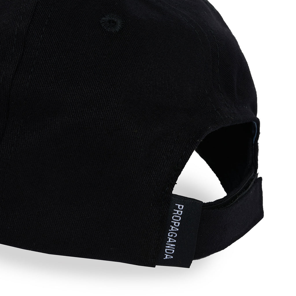 Propaganda Cappello Label Cap Black Unisex - 3