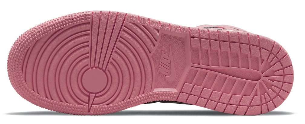 Jordan Air 1 Mid Gs Coral Chalk Pink Shoes Donna - 6