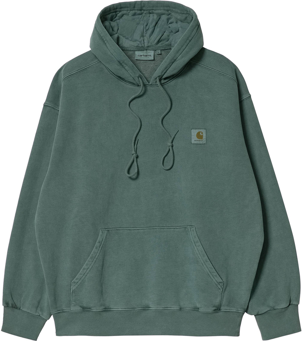 Carhartt Wip Felpa Hooded Vista Sweat Eucalyptus Verde Uomo - 1