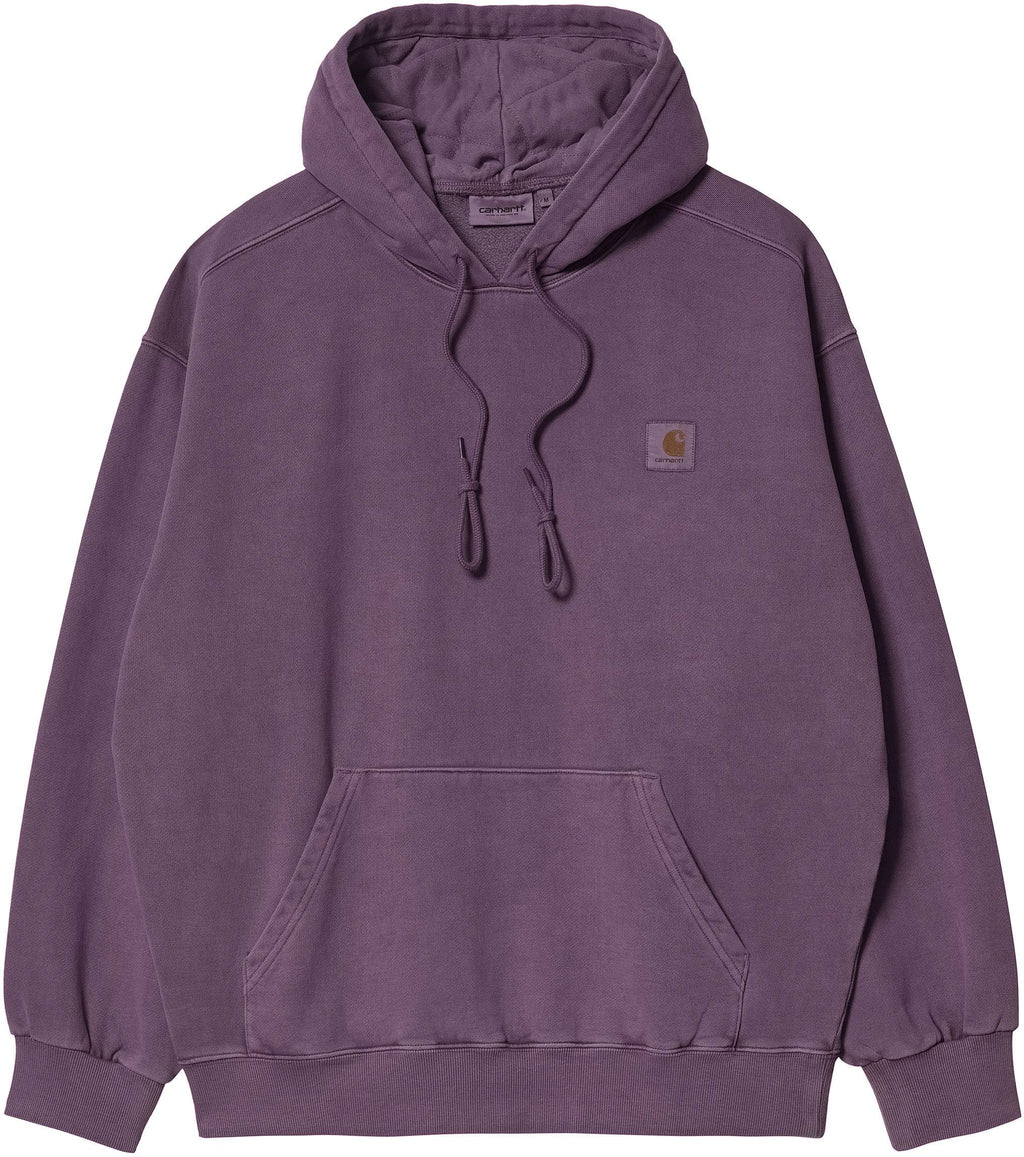 Carhartt Wip Felpa Hooded Vista Sweat Dark Iris Viola Uomo - 1