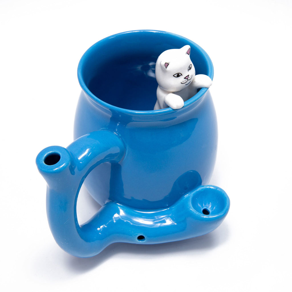 Ripndip Tazza Got Greens Ceramic Coffee Mug Pipe Blue Uomo - 2
