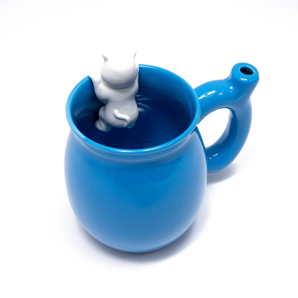 Ripndip Tazza Got Greens Ceramic Coffee Mug Pipe Blue Uomo - 3