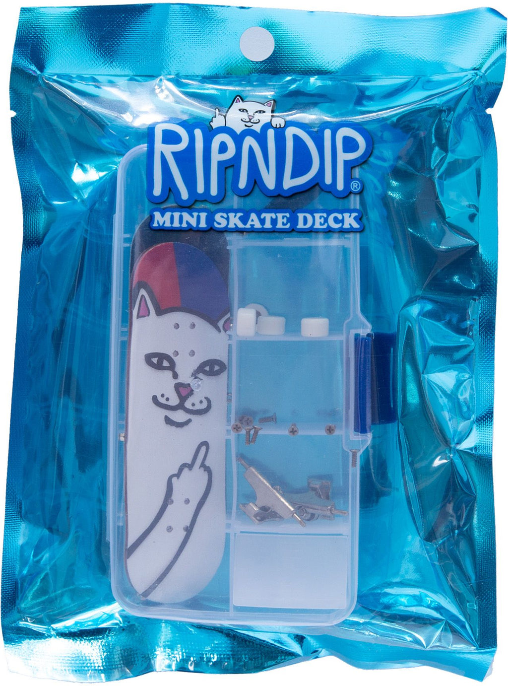Ripndip Mini Skate Lord Nermal Red Blue Uomo - 4