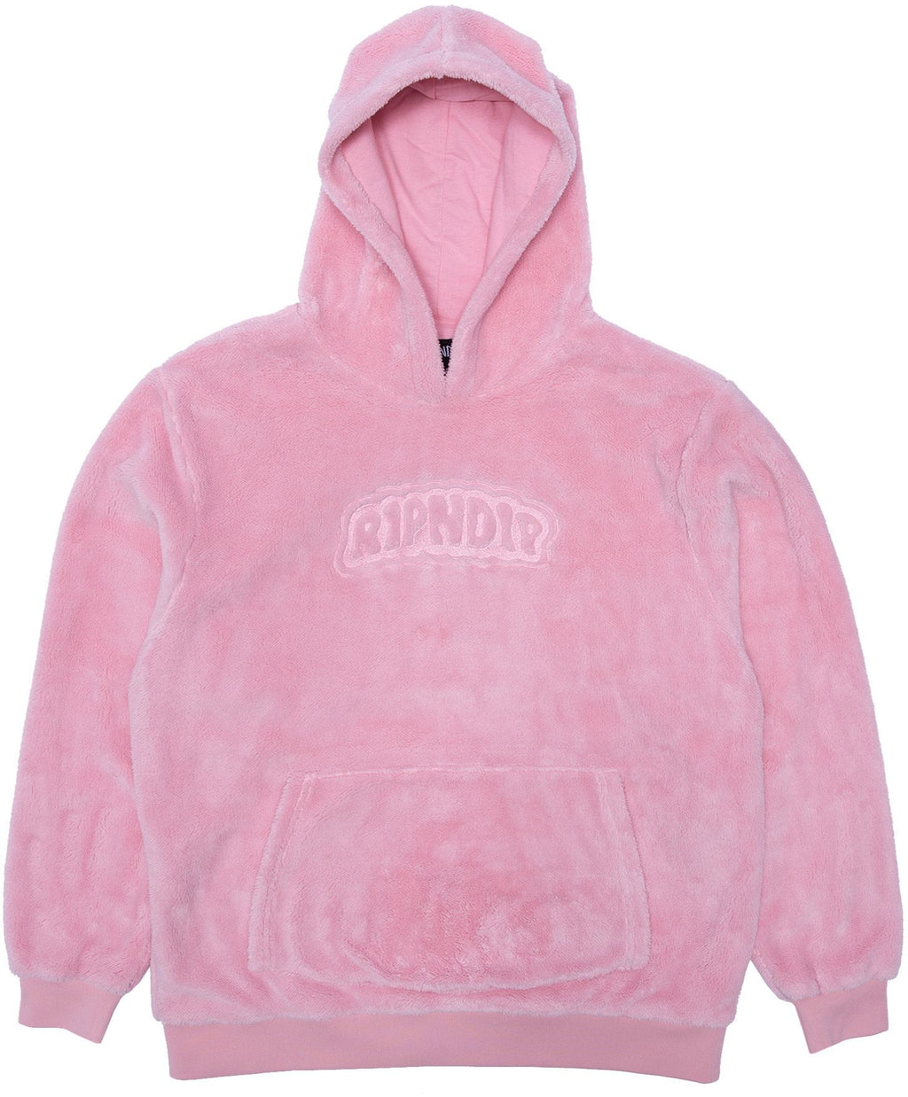 Ripndip Felpa Bubble Sherpa Hoodie Pink Rosa Uomo - 1