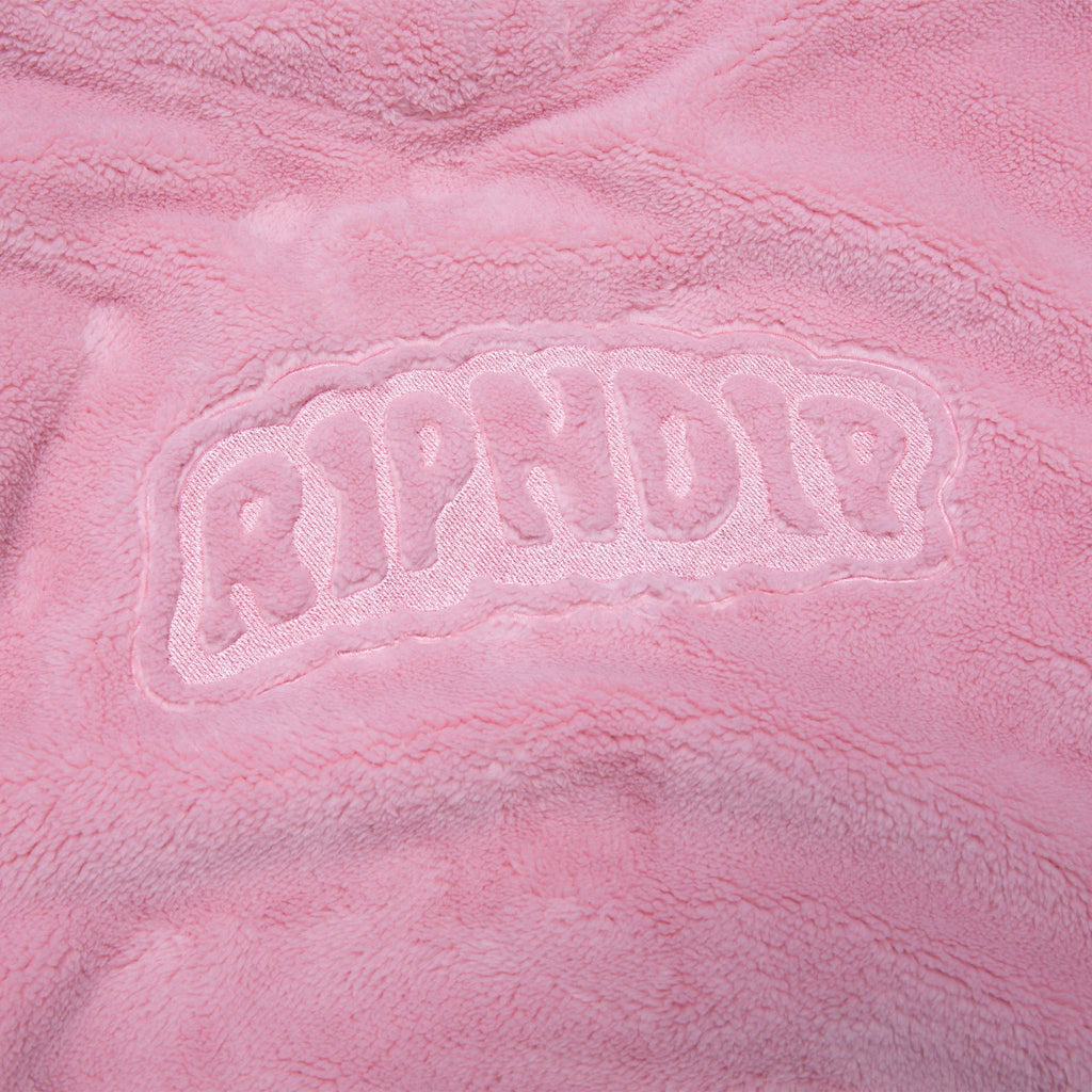 Ripndip Felpa Bubble Sherpa Hoodie Pink Rosa Uomo - 2