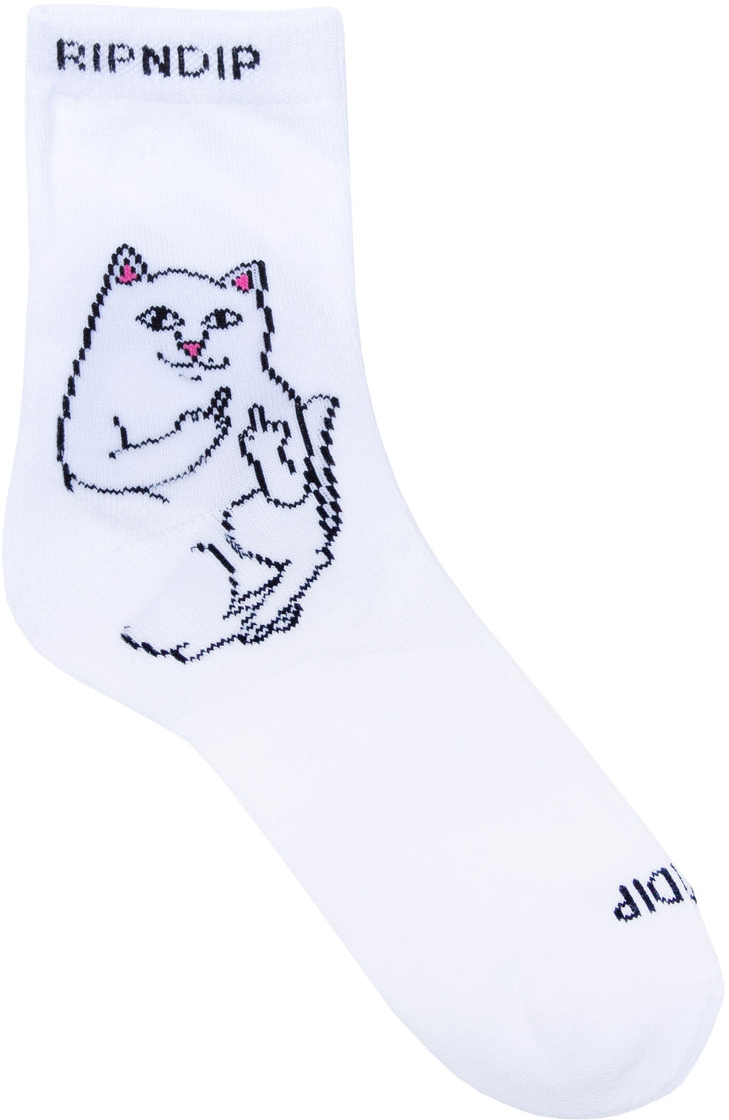 Ripndip Calze Lord Nermal Socks White Bianco Uomo - 1