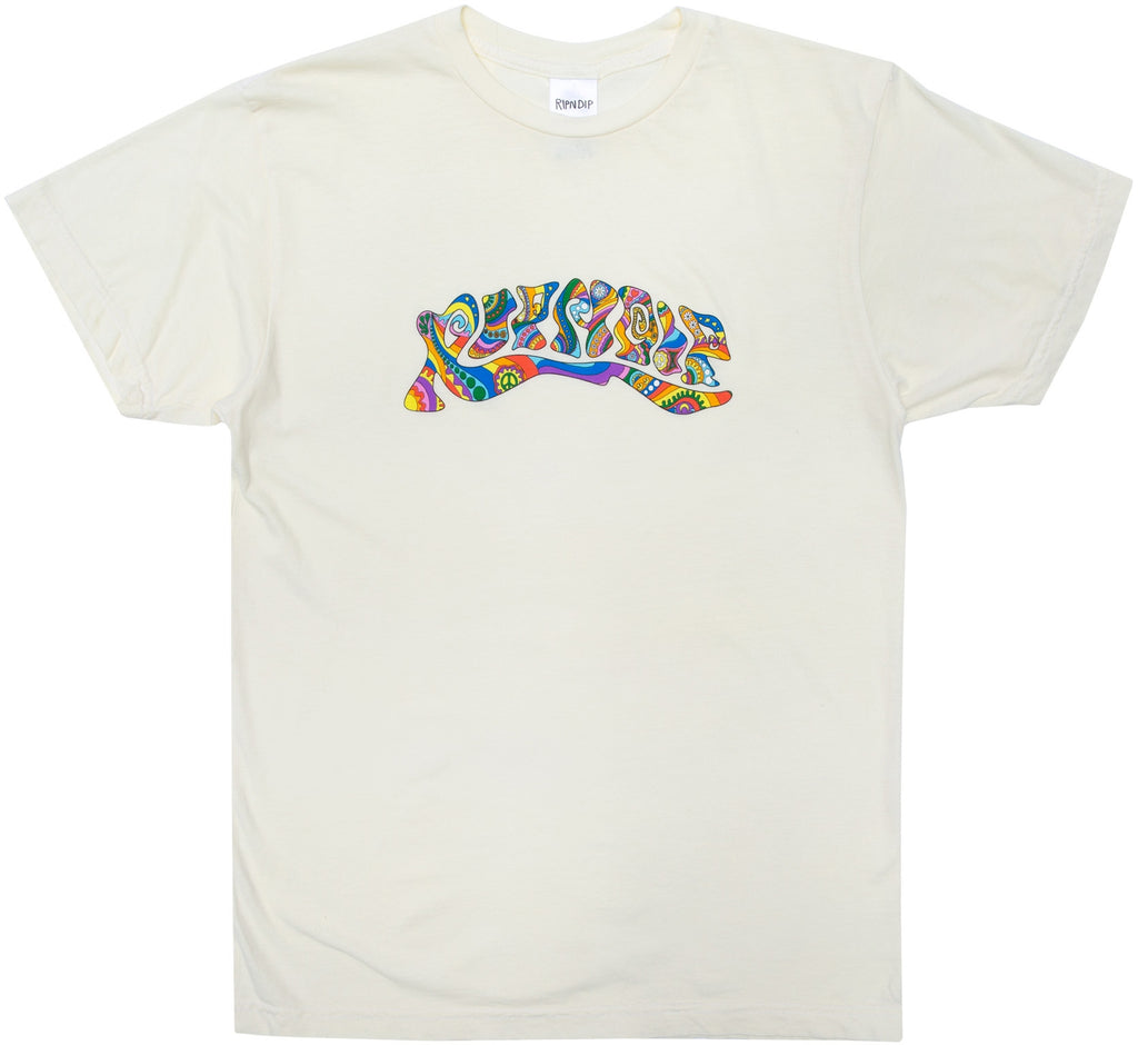 Ripndip T-shirt Tribe Tee Natural Bianco Uomo - 1