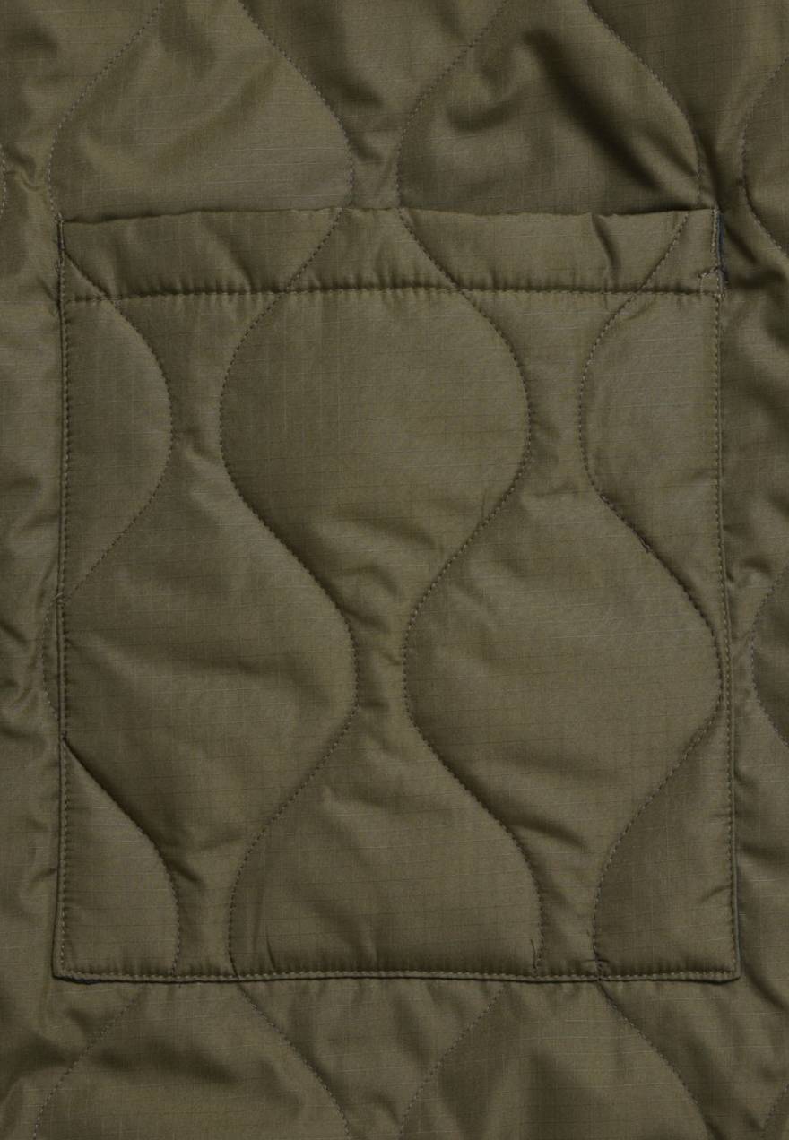 Taion Giacca Military V Neck Long Jacket Olive Verde Militare Uomo - 3