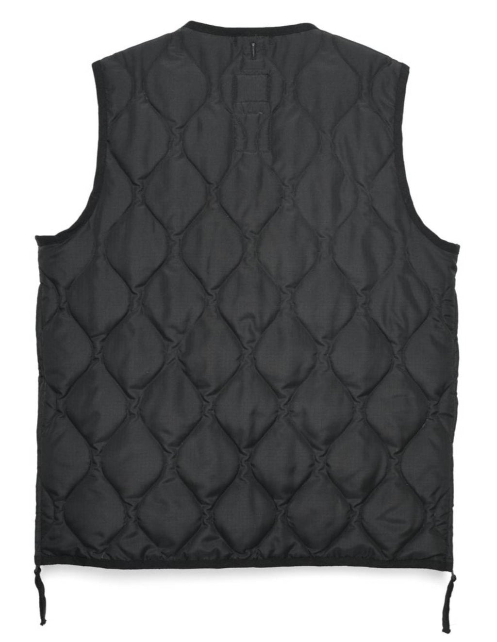 Taion Gilet Military Zip V Neck Vest Black Nero Uomo - 2