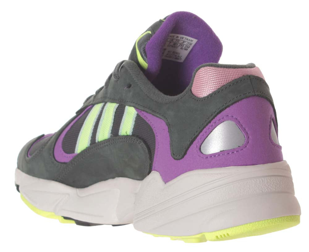Adidas Scarpe Yung-1 Bd7655 Legend Ivy Hi-res Yellow Active Purple Grigio Uomo - 5