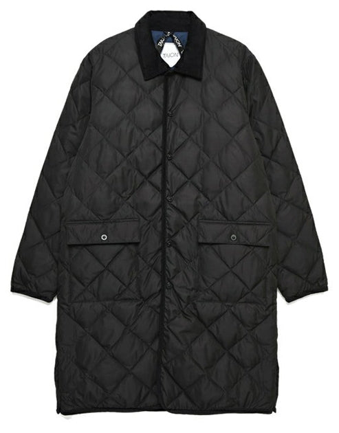 Taion Giacca Piping Collared Long Coat Black Nero Uomo - 1