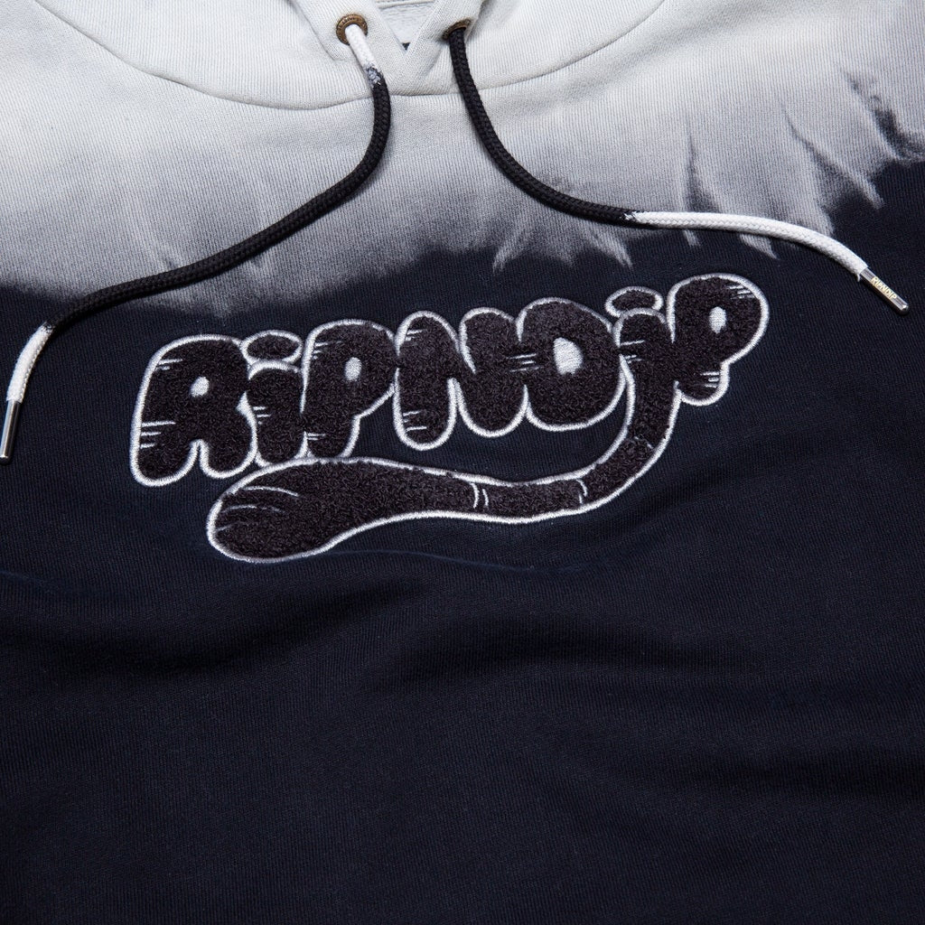 Ripndip Felpa Ripntail Hoodie Tan Black Stripe Dye Nero Uomo - 2