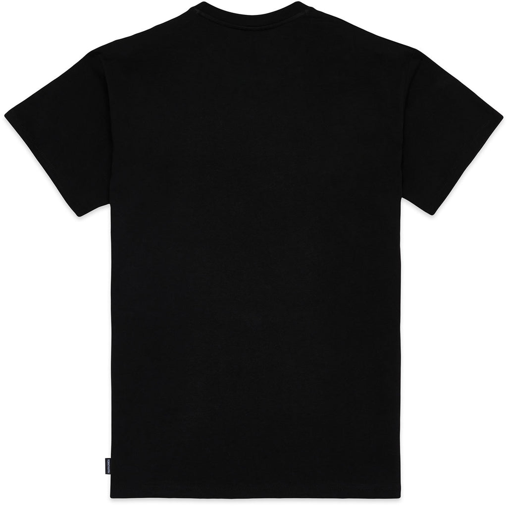 Propaganda T-shirt Logo Flame Tee Black Nero Uomo - 2