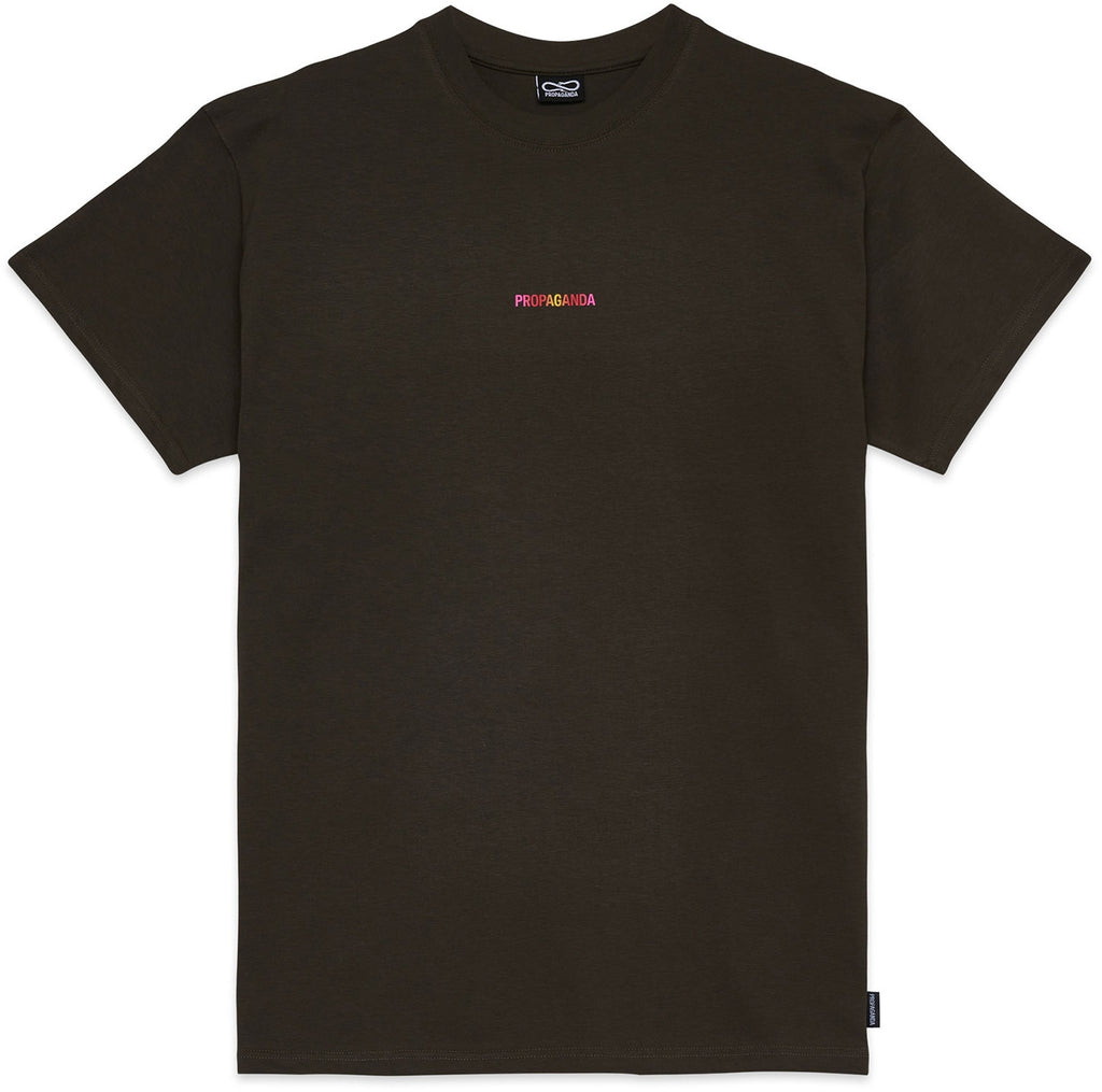 Propaganda T-shirt Ribs Gradient Tee Nero Uomo - 2