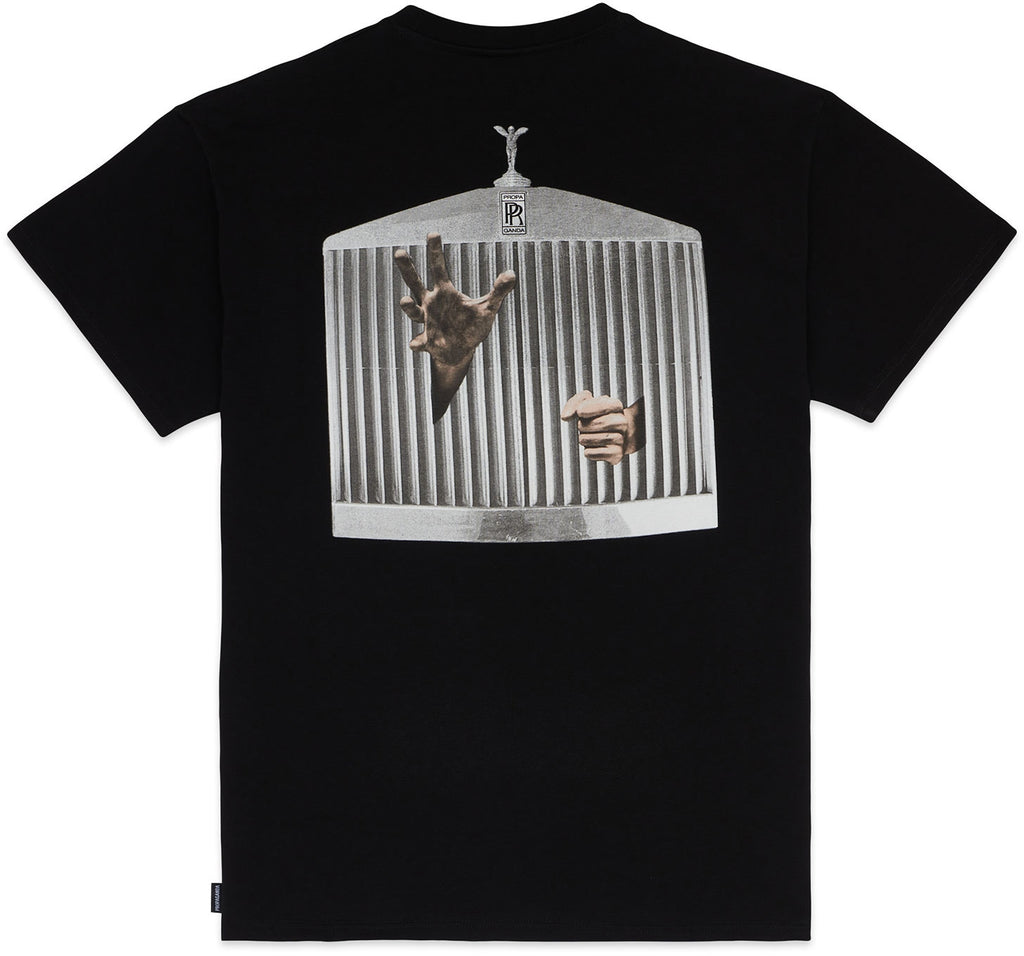 Propaganda T-shirt Rolls Tee Black Nero Uomo - 1