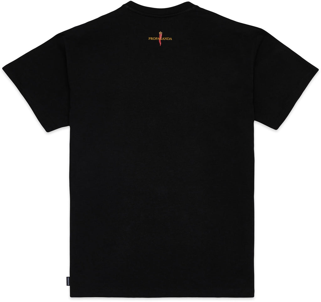 Propaganda T-shirt Parthenope Tee Black Nero Uomo - 2