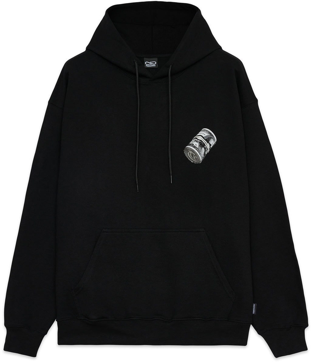 Propaganda Felpa Bfm Hoodie Black Nero Uomo - 2