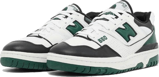 New Balance 550 Le1 White Green Black Verde Uomo - 2