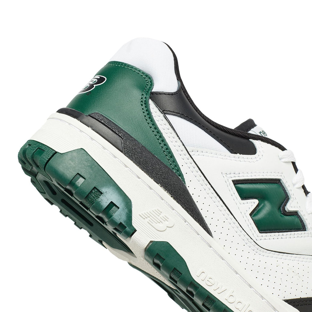 New Balance 550 Le1 White Green Black Verde Uomo - 4
