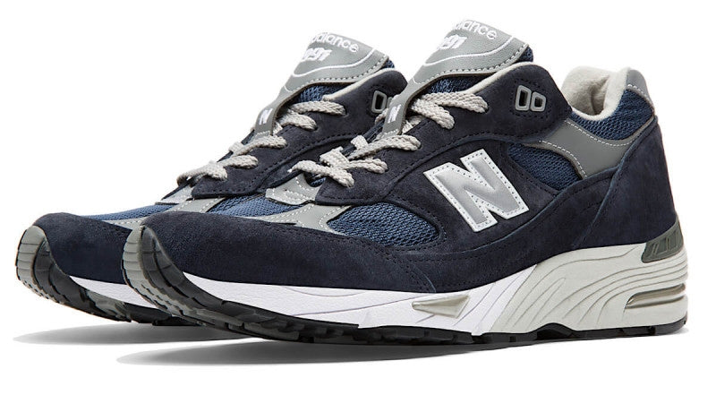New Balance Scarpe Made In Uk 991 Navy Blue Uomo - 2