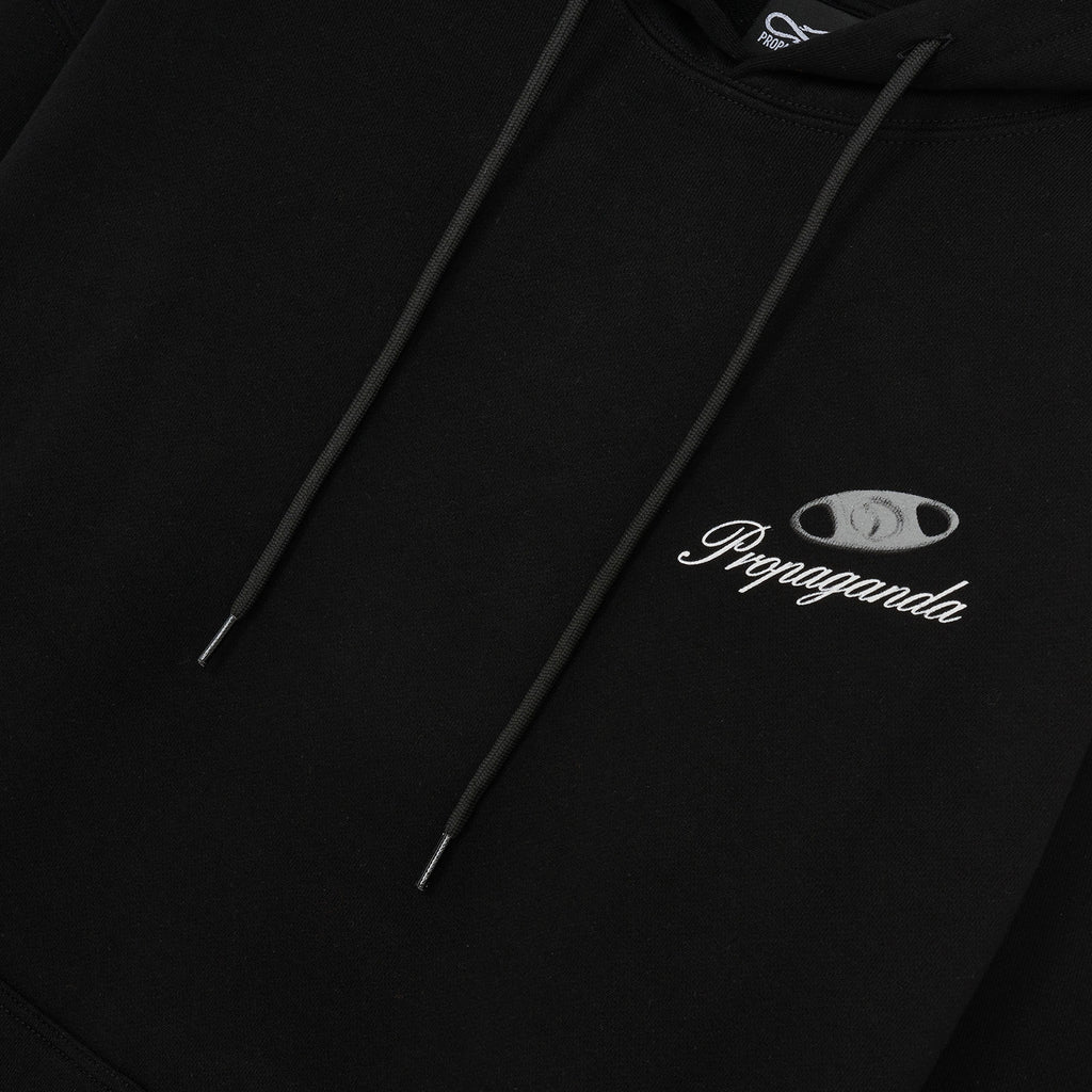Propaganda Felpa Cigar Hoodie Black Nero Uomo - 2