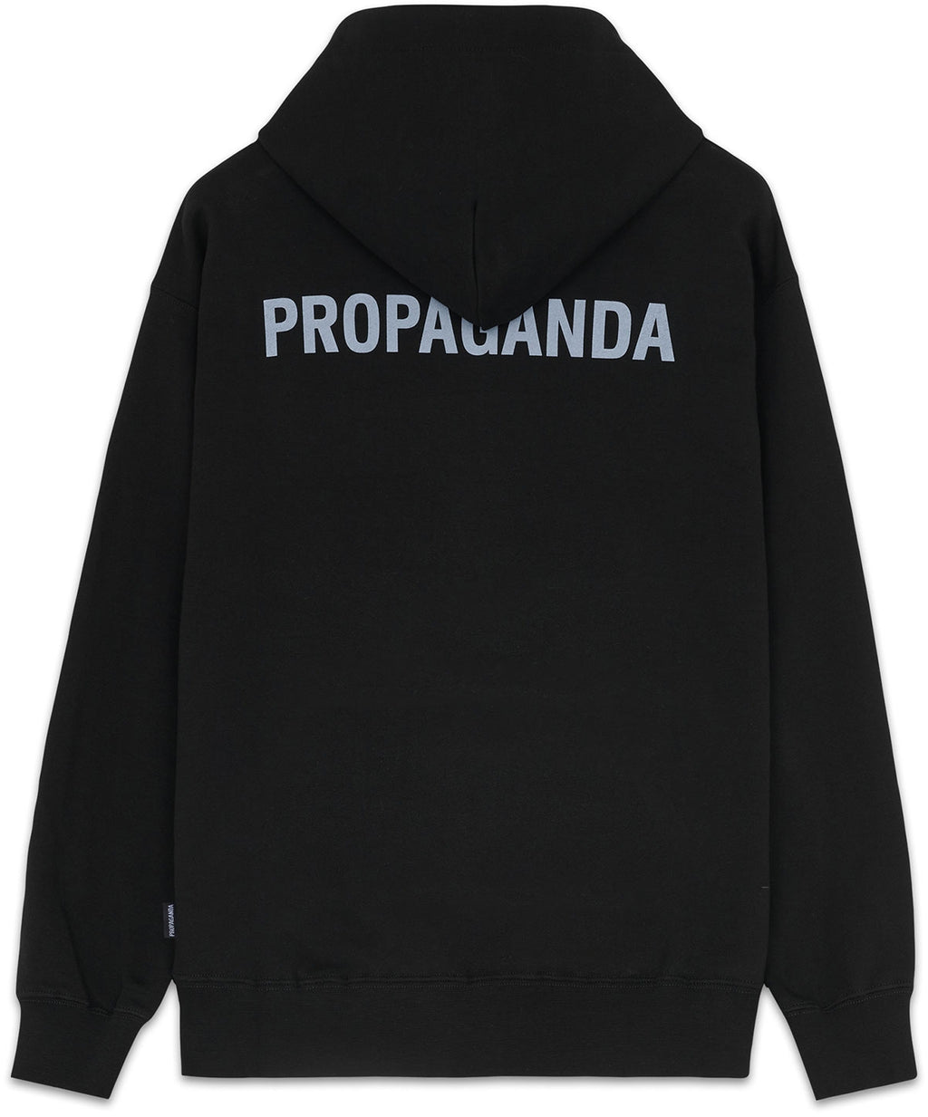 Propaganda Felpa Logo Hoodie Black Nero Uomo - 2