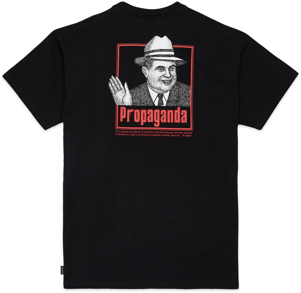 Propaganda T-shirt Kindness Tee Black Nero Uomo - 1